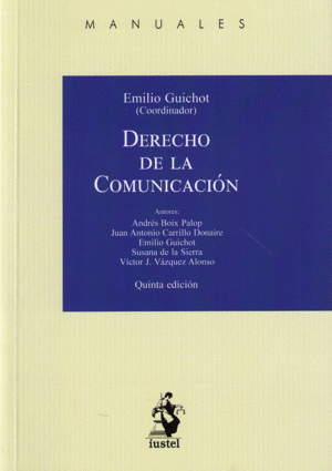 DERECHO DE LA COMUNICACIÓN 5ª ED.