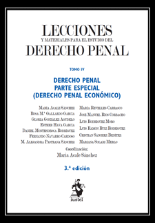 DERECHO PENAL. PARTE ESPECIAL (DERECHO PENAL ECONÓMICO)