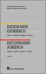 DICCIONARIO JURÍDICO- ITALIANO-ESPAÑOL/ ESPAÑOL-ITALIANO
