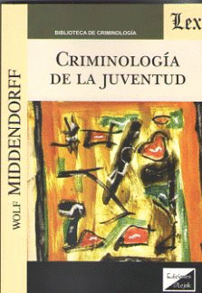CRIMINOLOGÍA DE LA JUVENTUD