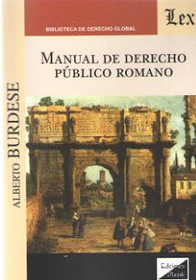 MANUAL DE DERECHO PÚBLICO ROMANO