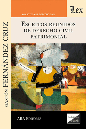 ESCRITOS REUNIDOS DE DERCHO CIVIL PATRIMONIAL