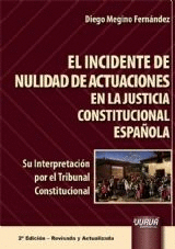 EL INCIDENTE DE NULIDAD DE ACTUACIONES EN LA JUSTICIA CONSTITUCIONAL ESPAÑOLA