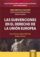 LAS SUBVENCIONES EN EL DERECHO DE LA UNIÓN EUROPEA