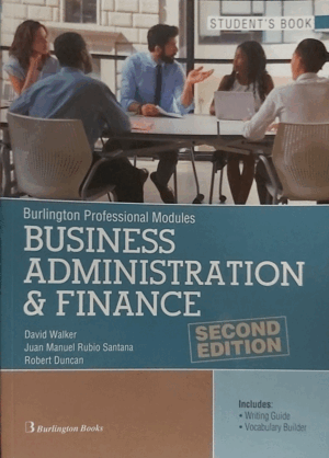 BUSINESS ADMINISTRATION & FINANCE STUDENTS BOOK 2ND EDITION
