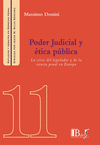 PODER JUDICIAL Y ÉTICA PÚBLICA