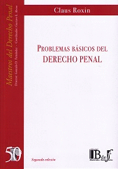 PROBLEMAS BÁSICOS DEL DERECHO PENAL