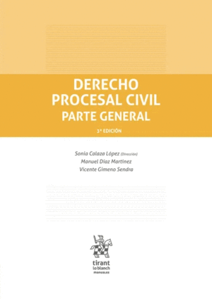 DERECHO PROCESAL CIVIL. PARTE GENERAL, 3ª EDICIÓN