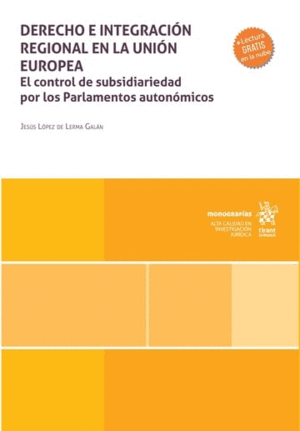 DERECHO E INTEGRACIÓN REGIONAL EN LA UNIÓN EUROPEA