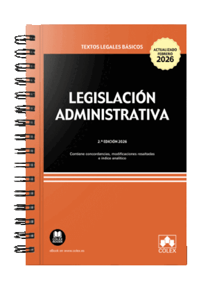 LEGISLACIÓN ADMINISTRATIVA - ENCUADERNACIÓN CON ESPIRAL