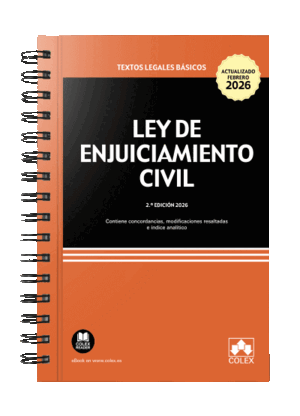LEY DE ENJUICIAMIENTO CIVIL - ENCUADERNACIÓN CON ESPIRAL