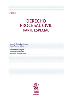 DERECHO PROCESAL CIVIL PARTE ESPECIAL. 14ª EDICIÓN
