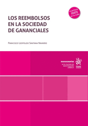 LOS REEMBOLSOS EN LA SOCIEDAD DE GANANCIALES