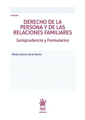 DERECHO DE LA PERSONA Y DE LAS RELACIONES FAMILIARES