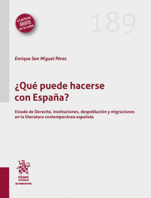 ¿QUÉ PUEDE HACERSE CON ESPAÑA?