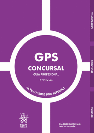 GPS CONCURSAL. GUÍA PROFESIONAL. 8ª EDICIÓN.
