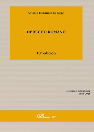 DERECHO ROMANO. 10ª ED.