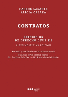 PRINCIPIOS DE DERECHO CIVIL III. CONTRATOS. 27ª ED.