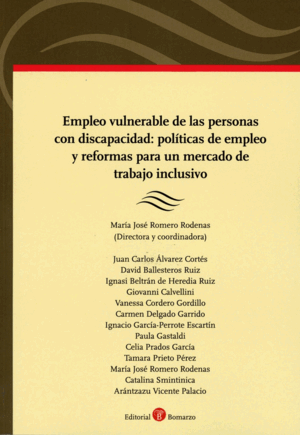 EMPLEO VULNERABLE DE LAS PERSONAS CON DISCAPACIDAD: