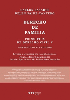 PRINCIPIOS DE DERECHO CIVIL V. DERECHO DE FAMILIA. 24ª ED.